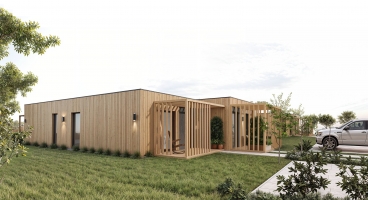PROJEKT DOMU TYPU BLIŹNIAK FIRMENKOOP